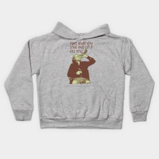 Charles Bukowski / Find What You Love Kids Hoodie